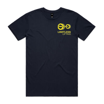 Charity - Navy Yellow - Men's Regular Tee Thumbnail