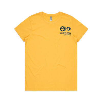 Charity - Yellow Navy - Women's Tee Thumbnail